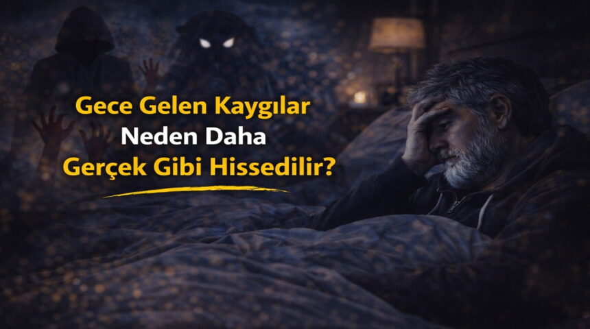 Gece Gelen Kaygılar Neden Daha Gerçek Gibi Hissedilir?