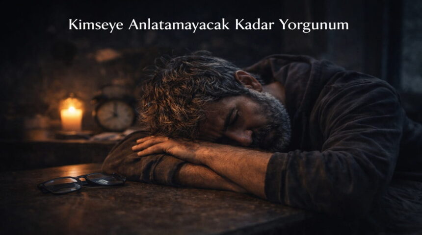 Kimseye Anlatamayacak Kadar Yorgunum